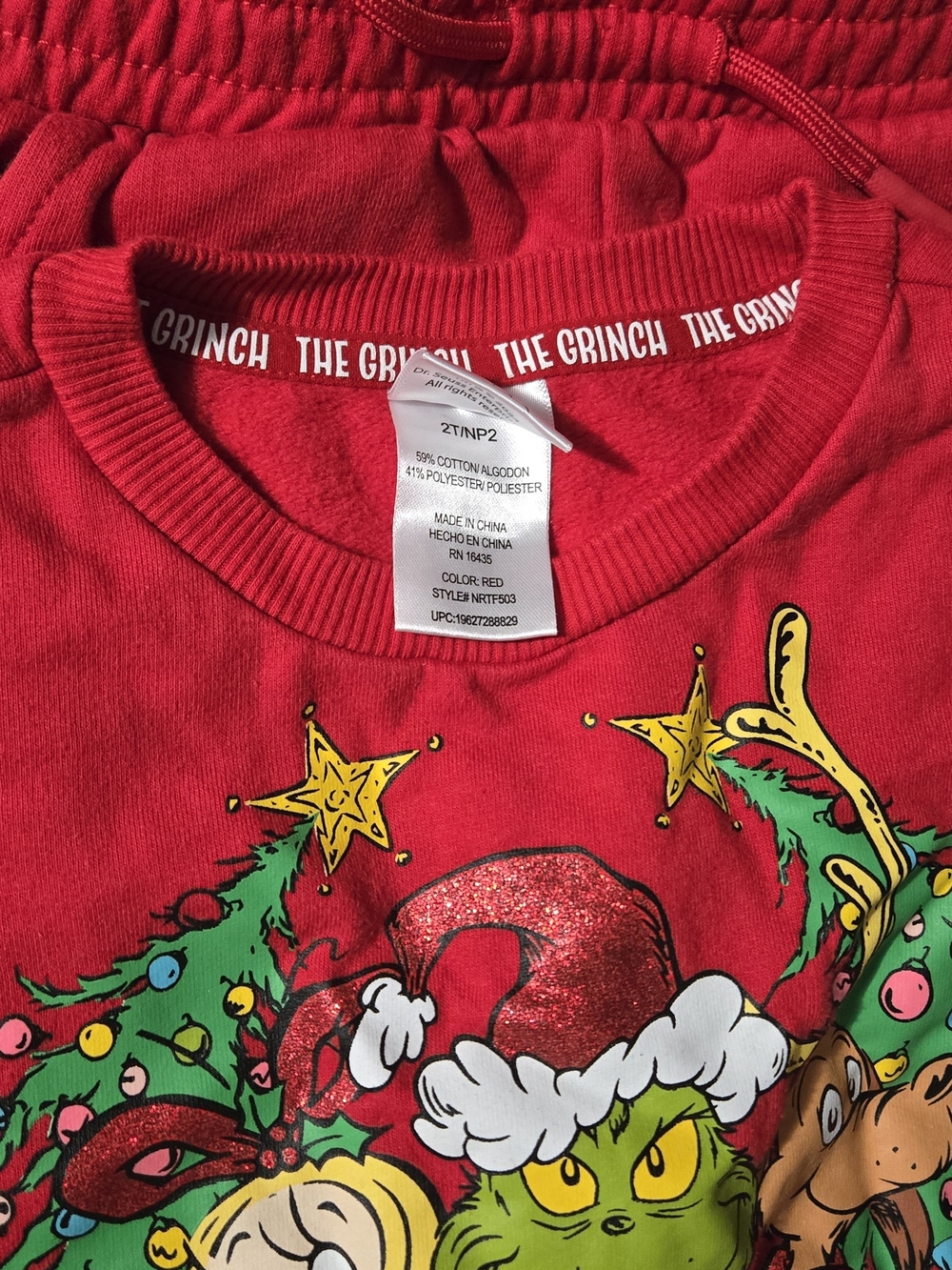 Kids' Red Holiday Graphic Shirt